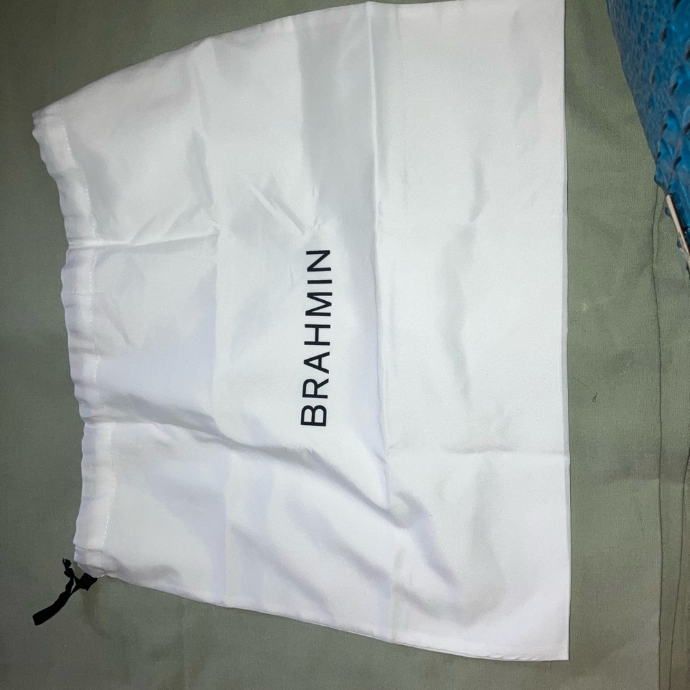 NWT, Brahmin Kyrie Vibrant Azure Melbourne - Picture 5 of 10